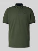 s.Oliver RED LABEL Regular Fit Poloshirt aus Baumwoll-Mix in Oliv, Grö...