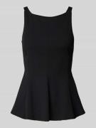 Gina Tricot Trägertop mit Rundhalsausschnitt in Black, Größe S