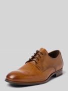 Lloyd Derby-Schuhe aus Leder Modell 'Sabre' in Cognac, Größe 41
