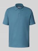 Jack & Jones Poloshirt mit Label-Stitching Modell 'AUSTIN' in Ocean, G...