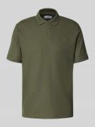 Jack & Jones Poloshirt mit Label-Stitching Modell 'AUSTIN' in Oliv, Gr...