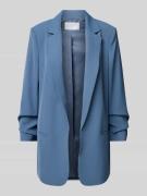Jake*s Collection Longblazer mit 3/4-Arm in Rauchblau, Größe 34