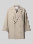 Jake*s Collection Blazer mit 3/4-Arm in Kitt, Größe 32