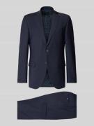 Pierre Cardin Anzug mit Reverskragen in Marine, Größe 52