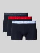 Tommy Hilfiger Trunks aus Baumwoll-Mix im 3er-Pack in Marine, Größe L