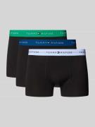 Tommy Hilfiger Trunks aus Baumwoll-Mix im 3er-Pack in Black, Größe M