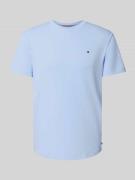 Tommy Hilfiger Slim Fit Lounge T-Shirt aus Baumwoll-Mix in Hellblau, G...