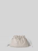 Jake*s Cocktail Handtasche mit Strasssteinbesatz in Silber, Größe 1