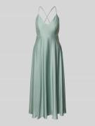Jake*s Cocktail Cocktailkleid mit V-Ausschnitt in Hellgruen, Größe 50