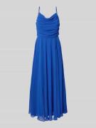 Jake*s Cocktail Cocktailkleid mit Wasserfall-Ausschnitt in Royal, Größ...