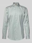 Jake*s Slim Fit Business-Hemd mit Haifischkragen in Dunkelgruen, Größe...