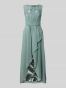 Swing Abendkleid mit Nahtreißverschluss in Lind, Größe 42