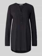 Christian Berg Woman Regular Fit Bluse mit Tunikakragen in Black, Größ...
