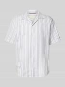Jack & Jones Premium Regular Fit Freizeithemd aus Baumwoll-Mix mit Lei...