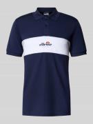 Ellesse Slim Fit Poloshirt mit Label-Print Modell 'MACKENNA' in Dunkel...