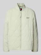 Tommy Jeans Regular Fit Steppjacke mit geripptem Stehkragen in Schilf,...