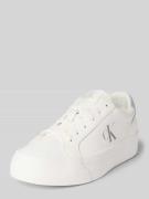 Calvin Klein Jeans Sneaker mit Label-Print in Weiss, Größe 36
