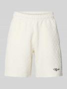 Pegador Relaxed Fit Shorts mit Strukturmuster Modell 'Jovren' in Offwh...