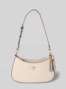 Guess Handtasche mit Label-Applikation Modell 'CALISTA' in Ecru, Größe...