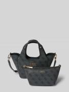 Guess Handtasche mit Label-Applikation Modell 'CALISTA' in Anthrazit, ...