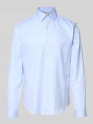 CK Calvin Klein Slim Fit Business-Hemd mit Logo-Stitching Modell 'Harr...