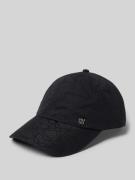 HUGO Basecap mit Label-Applikation Modell 'Ally' in Black, Größe 1