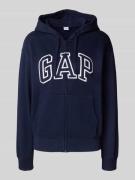 GAP Sweatjacke mit Kapuze in Dunkelblau, Größe XS