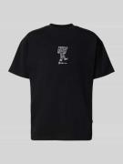 BLKVIS T-Shirt mit Motiv- und Label-Stitching Modell 'BAKERY' in Black...