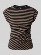 BOSS Slim Fit T-Shirt aus reiner Baumwolle in Marine, Größe S