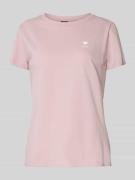 BOSS Orange Regular Fit T-Shirt aus reiner Baumwolle in Rosa, Größe XS