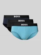 BOSS Slip aus Baumwoll-Mix in Aqua, Größe L