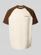 ANOTHER COTTON LAB Oversized T-Shirt mit Raglanärmeln Modell 'Coffee D...