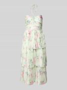 Lipsy Cocktailkleid mit Neckholder in Bleu, Größe 34