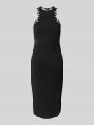 Lipsy Cocktailkleid mit Neckholder in Black, Größe 36