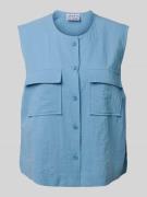 JAKE*S STUDIO WOMAN Regular Fit Blusentop mit Brustpattentaschen in Ei...