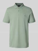 Christian Berg Men Regular Fit Poloshirt mit Logo-Stitching in Schilf,...