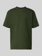 HUGO T-Shirt mit Logo-Print Modell 'Dapolino' in Dunkelgruen, Größe L