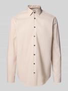 Jake*s Regular Fit Business-Hemd mit Kentkragen in Sand, Gr&#xF6;&#xDF;e 37/38