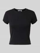 Review T-Shirt mit Rundhalsausschnitt in Black, Größe L