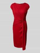 Lauren Ralph Lauren Knielanges Kleid in Wickel-Optik Modell 'Gervas' i...