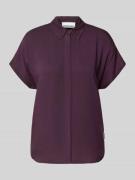 Armedangels Relaxed Fit Bluse aus reiner Viskose in Violett, Größe L