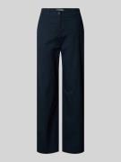 Marc O'Polo Wide Leg Chino aus Baumwoll-Mix Modell 'LANDE' in Marine, ...