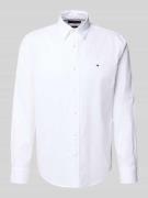 Tommy Hilfiger Regular Fit Freizeithemd aus reiner Baumwolle in Weiss,...