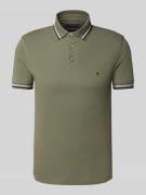 Tommy Hilfiger Regular Fit Poloshirt aus Baumwoll-Mix in Oliv, Größe X...