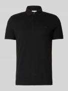 Lacoste Regular Fit Poloshirt aus Baumwoll-Mix in Black, Größe S