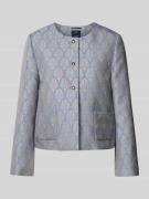 JOOP! Regular Fit Blazer mit Rundhalsausschnitt Modell 'JOLLY' in Blau...