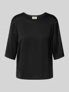Drykorn Blusenshirt mit 3/4-Ärmel Modell 'DIEDRA' in Black, Größe 36