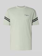 ARMANI EXCHANGE T-Shirt mit Label-Stitching und Rundhalsausschnitt in ...