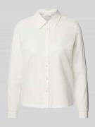 s.Oliver RED LABEL Regular Fit Bluse mit Umlegekragen in Offwhite, Grö...