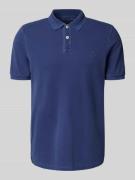 Marc O'Polo Regular Fit Poloshirt aus reiner Baumwolle in Royal, Größe...
